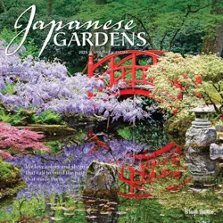 2023 Square Wall Calendar Japanese Gardens - BrownTrout