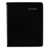 DayMinder Monthly Planner with Notes Column, Ruled Blocks, 8.75 x 7, Black Cover, 12-Month (Jan to Dec): 2025 - 2 of 4
