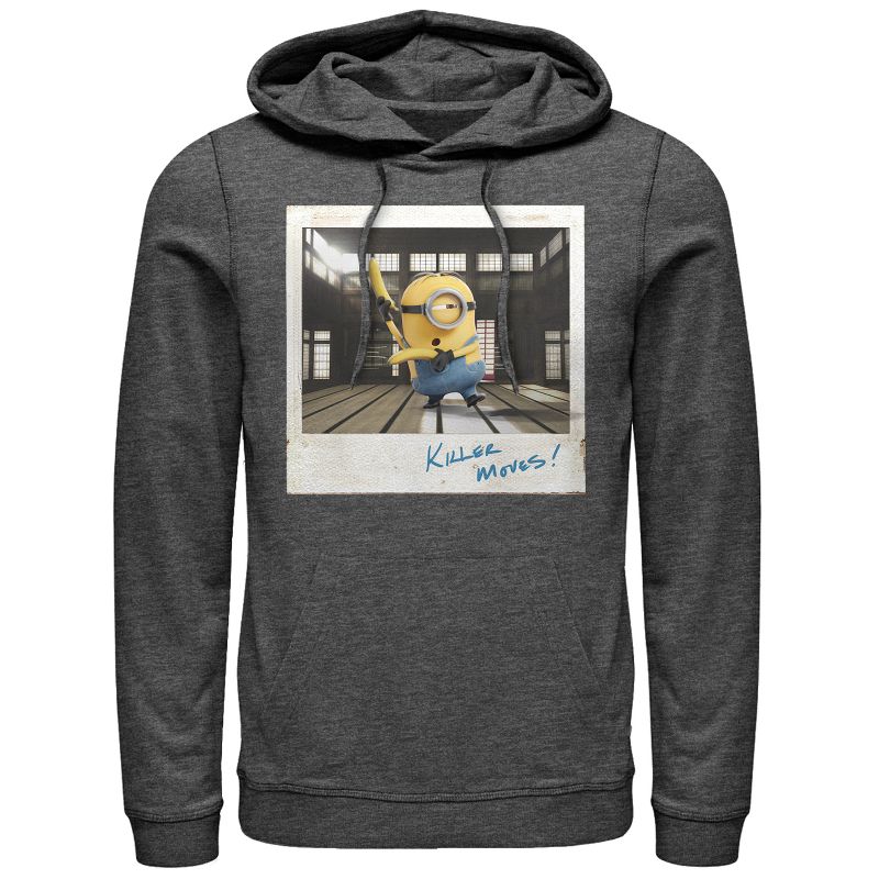 Men's Despicable Me Minion Karate Pull Over Hoodie, 1 of 4