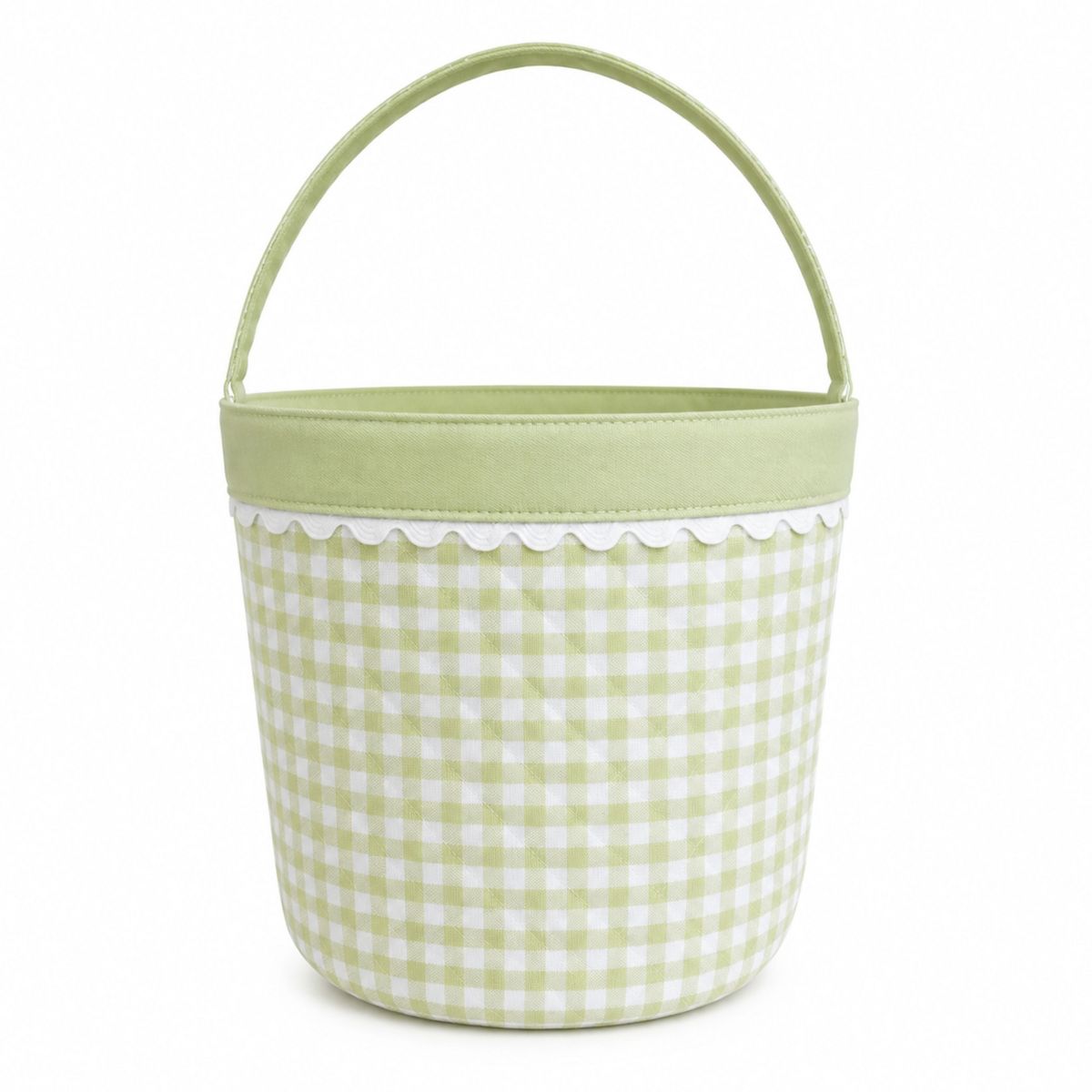Bits & Bows Glow-in-the-Dark Ghost Trick-or-Treat Halloween Tote, Green/White 10"W x 8"H - thumbnail 8