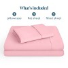 4 Piece Sheet Set - Ultra Soft, Double Brushed, Easy Care - Bare Home - 2 of 4