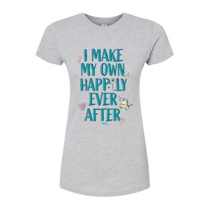 Women's - Disney - Happily Ever After Ariel Fitted Graphic T-Shirt - 1 of 2