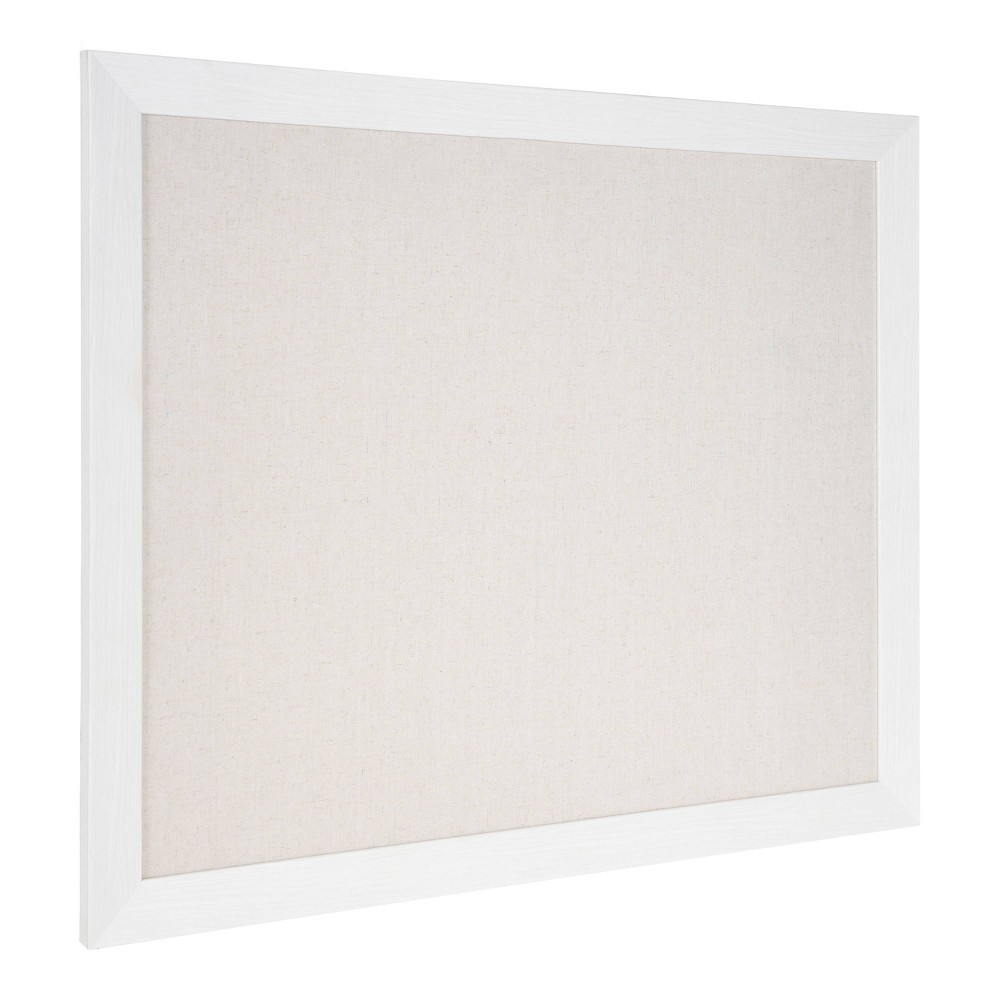 Photos - Dry Erase Board / Flipchart 23" x 29" Beatrice Pinboard White - DesignOvation: Includes Mounting Hardw