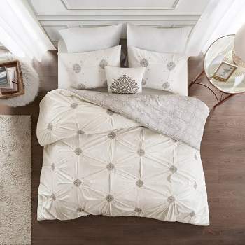 Belle Ruffle 4pc Comforter Set - Lush Décor : Target