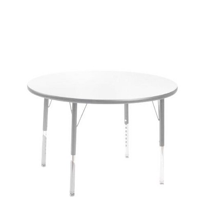 Round Activity Table 36" Gray Edge