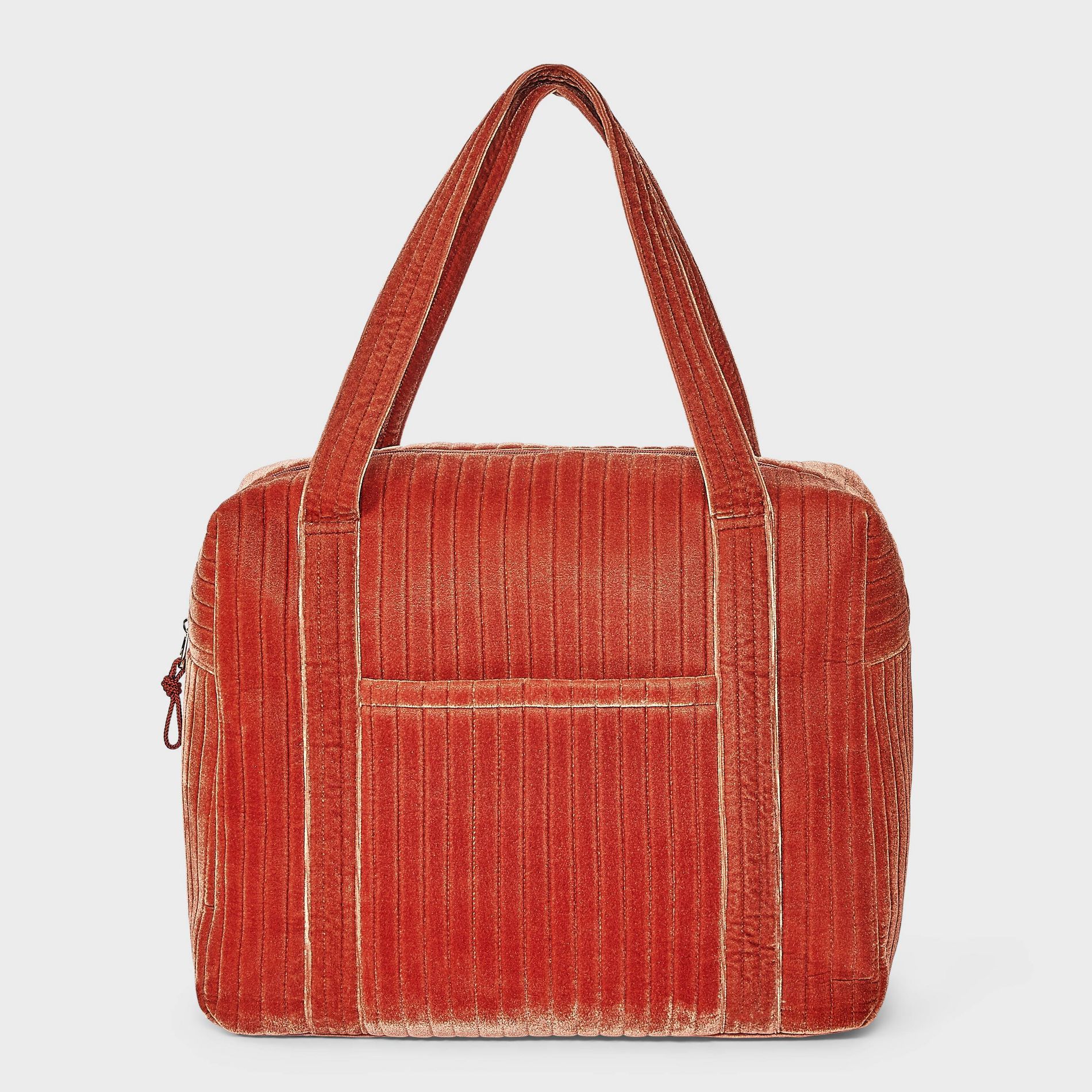 Velvet Essential Packable Weekender Duffel Bag - Universal Thread™ Orange