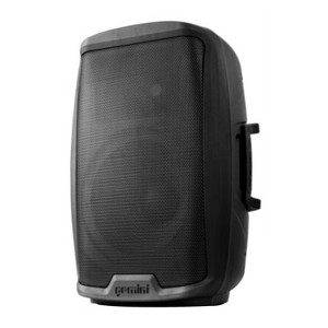 Gemini® AS Series Bluetooth® Portable PA Speaker with 3 Input Channels, Media Player, and FM Radio, Black, AS-2115BT - 1 of 4