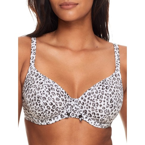 Freya Women's Cala Selva Plunge Bikini Top - As203102 30d Leopard : Target