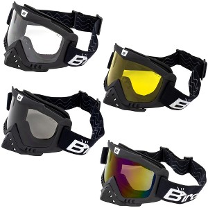 4 Pairs of Birdz Eyewear Toucan Safety Goggles with Clear, Smoke, Yellow, Blue Lenses - 1 of 4