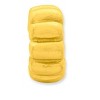 Black Bow Jewelry 14k Yellow Gold Plated Sterling Silver Fluted Spacer Bead Charm - 2 of 4