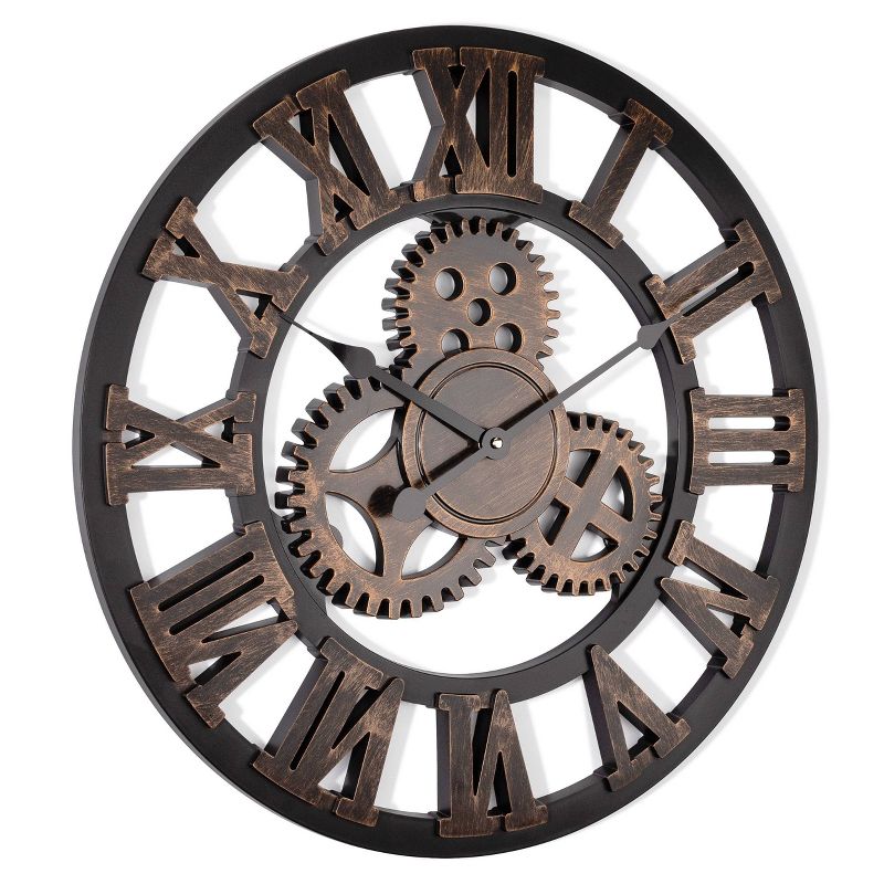 20&#34; Wall Clock with Raised Gears/Numbers - Westclox, 5 of 7