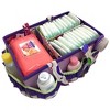 Bacati - Botanical Purple Storage Caddy - 3 of 4