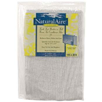 NaturalAire 15 in. W X 24 in. H X 1/4 in. D Aluminum 4 MERV Air Conditioner Filter (Pack of 24)