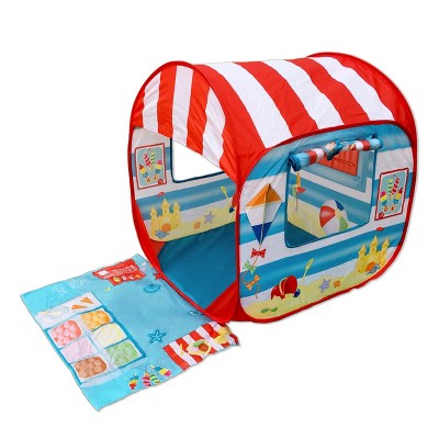 Multi-Color Polyester Pop-Up Beach Tent for Toddlers