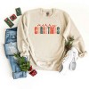 Simply Sage Market Women's Graphic Sweatshirt Distressed Merry Christmas - 3 of 4