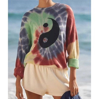Women's Tie Dye Maude Sweater - SPIRITUAL GANGSTER