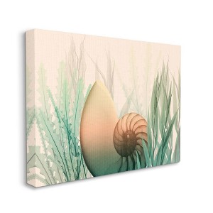 Stupell Industries Ocean Seashell Seaweed Collage Design - 1 of 4