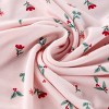 Carter's Just One You® Toddler Girls' 2pc Holiday Floral Short Sleeve Comfy Soft Pajama Set - Pink - 2 of 4