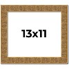 PosterPalooza | Photo Size Sculpted Black Picture Frame - UV Acrylic, Foam Board Backing, Hanging Hardware - 2 of 4