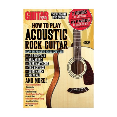 Alfred Guitar World How To Play Acoustic Rock Guitar (DVD)