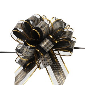 Unique Bargains Wedding Baskets Presents Christmas Large Pull Bow Gift Wrapping Bows Ribbons 20 Pcs - 1 of 4