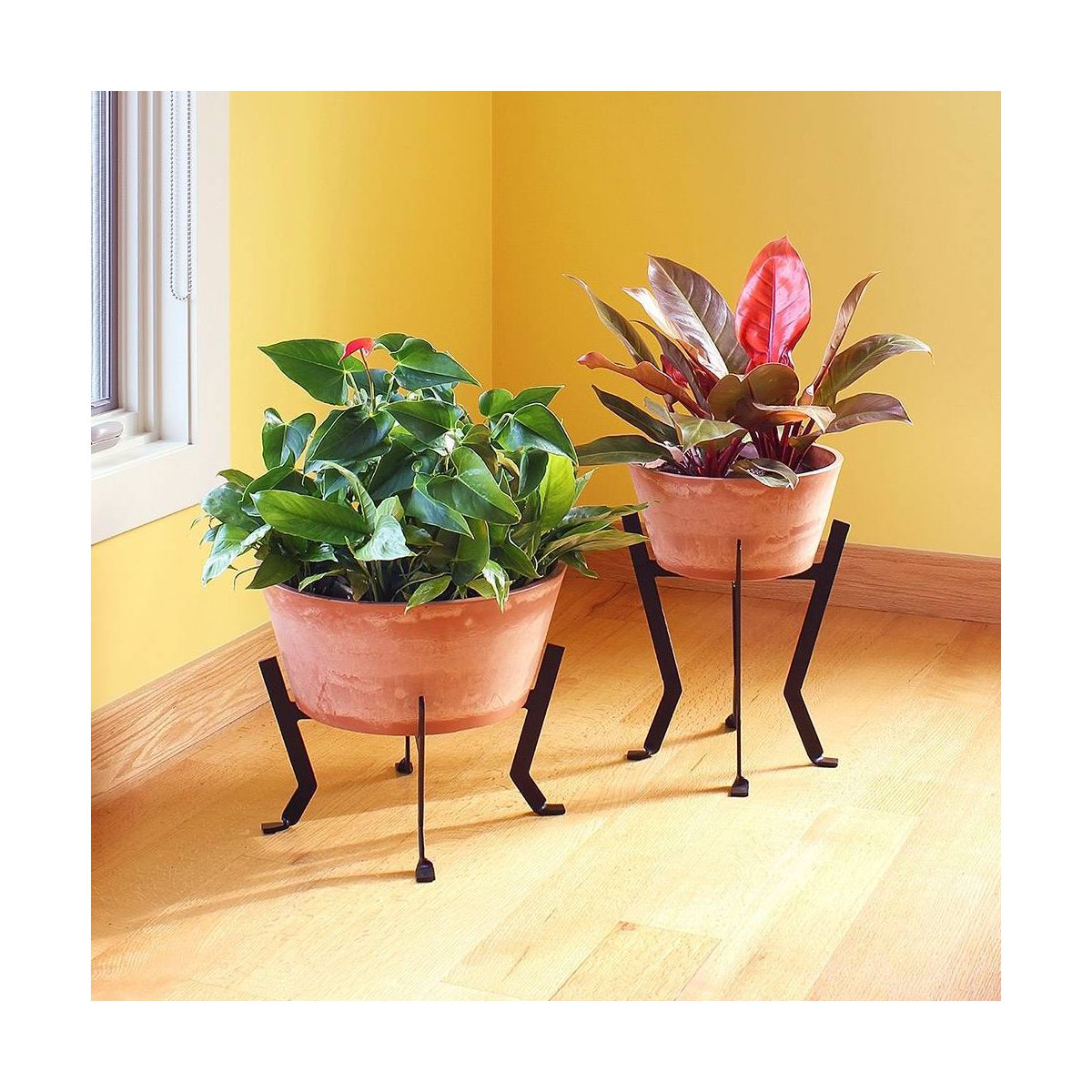ACHLA Designs Polymer Wood & Stone Planter Pot Denise - thumbnail 5