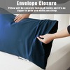 Dr Pillow Luxury Cooling Rayon Derived from Bamboo Blend Ultra Soft Pillow Cases  Set of 2 - 4 of 4
