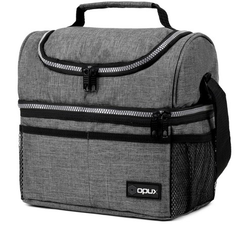  Lunch Bags for Women Men, Double Deck Lunch Cooler Bag