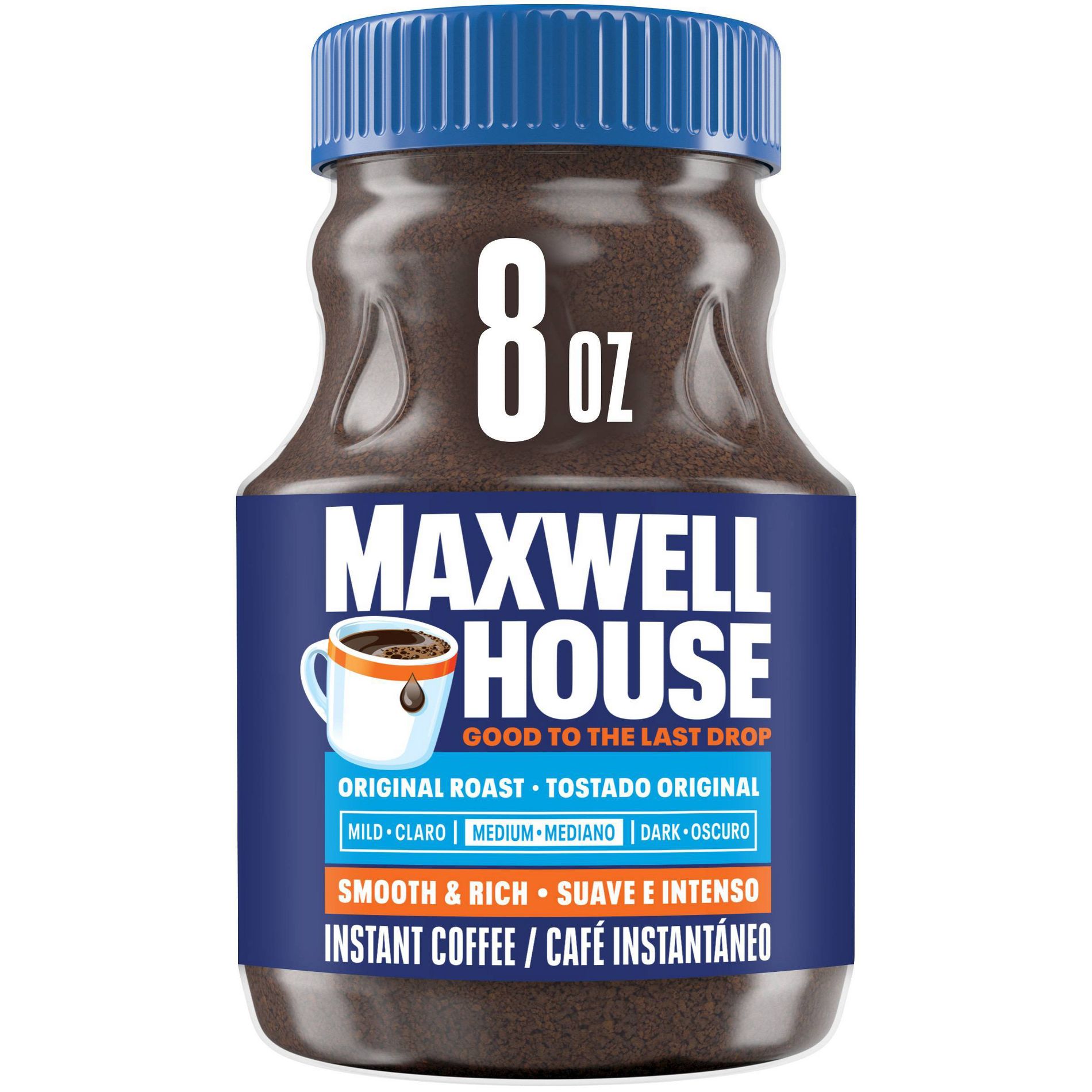 Maxwell House Medium Roast Instant Coffee - 8oz