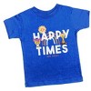 The Juniper Shop Mini Smiley Happy Times Toddler Short Sleeve Tee - 2 of 4