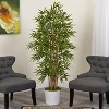 HomeStock  5.3 ft. Artificial Bamboo Tree in Planter for Indoor/Outdoor - 3 of 3