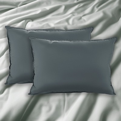 Kickoff 100% Bamboo Viscose Pillowcases Only, Hidden Zipper, Cooling Breathable, Bedding Pillow Covers for Hot Sleepers