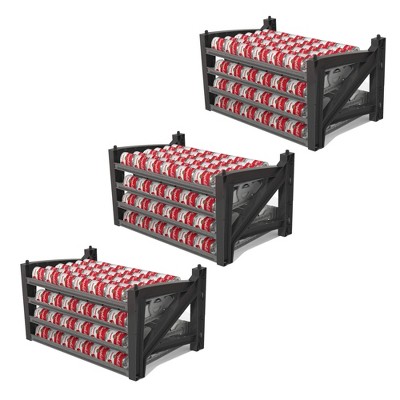 Shelf Reliance Cansolidator Pantry 60 Cans, Stackable Adjustable Can ...