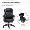 PAGED Adjustable Computer Chair Executive Office Chair with Foot Rest and High Back, Comfy Desk Chair for Office, Bedroom - 4 of 4