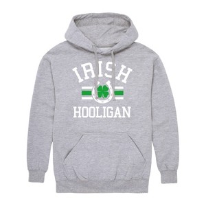 Men's - Instant Message - Irish Hooligan Athletic Graphic Fleece Pullover Hoodie - 1 of 4