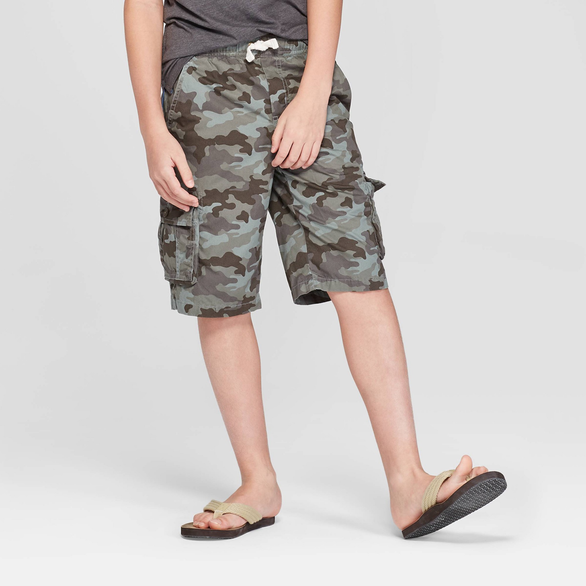 Boys pull on cargo on sale shorts