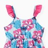PATPAT Disney Stitch Family Matching Outfits Sleeveless Dresses, Shirts & Onesies with Tropical Hawaiian Floral Print - 4 of 4