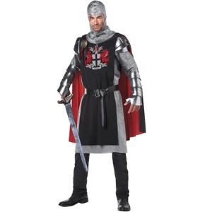 California Costumes Valiant Medieval Knight Men's Costume - 1 of 1