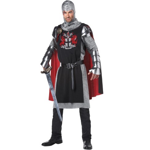 California Costumes Valiant Medieval Knight Men's Costume, Small/medium :  Target