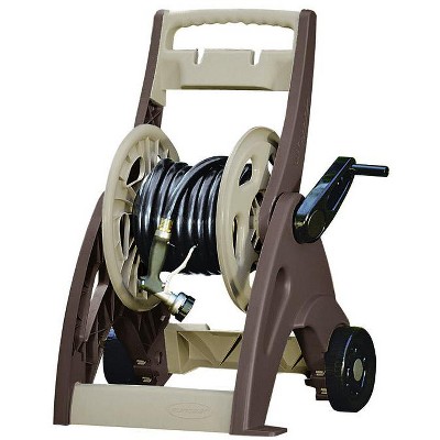 Suncast Hosemobile 175 Ft. Beige Retractable Wheeled Hose Reel Cart ...