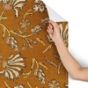 Holli Zollinger Kalami Floral Wallpaper Mustard - Deny Designs - 4 of 4