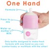 PopYum Baby Bottle Starter Set for Breast and Formula Feeding, 4-Pack, Pink, 2x 5oz Bottles (150ml) + 2x 9oz Bottles (260ml) - 3 of 4