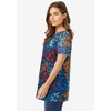 Woman Within Women's Plus Size Miracle Mesh Overlay Tunic - 4 of 4
