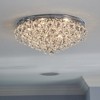 Crystorama Lighting Calypso 6 - Light Flush Mount in  Polished Chrome - 4 of 4