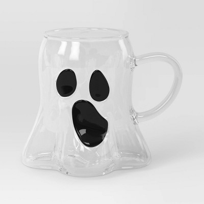 14.8 fl oz Glass Figural Ghosty Mug - Hyde and EEK! Boutique™