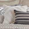 Santa Fe Cream Textured Pillow - Levtex Home - 2 of 3
