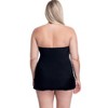 Women's Cross Over Bandeau Strapless Swimdress - Profile By Gottex - 2 of 3