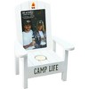 Pavilion Gift Company - Camp Life - Tealight Photo Frame (Holds 4" x 6" Photo) - Single Image Frames - 4 of 4