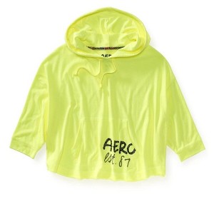 Aeropostale Womens Animal Hooded Hoodie Sweatshirt - 1 of 1