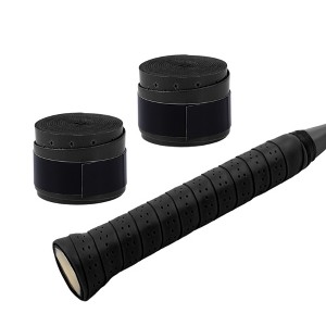 Unique Bargains Tennis Racket Grip Tape Anti-Slip Absorbent Breathable 2 Pcs - 1 of 4